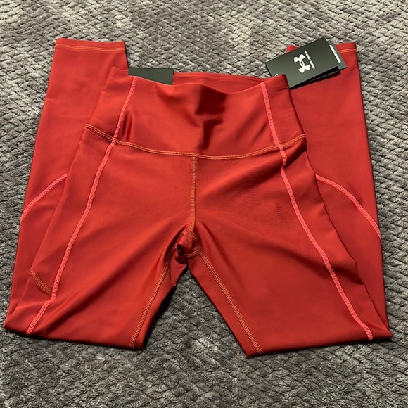 Burgundy UA workout leggings - Picture 4 of 7